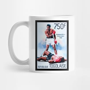 Muhammad Ali Postage Stamp Mug